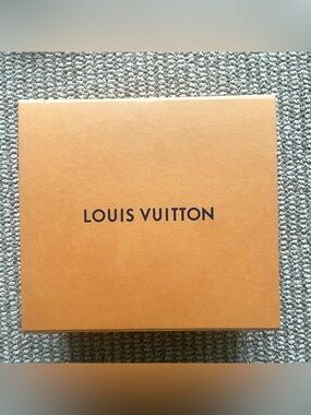 Louis Vuitton Orange Empty Gift Box (Medium)